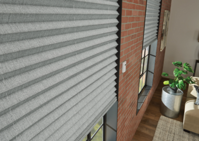 Textured Pleated Shades