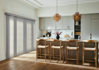 Vertical Blind Kitchen