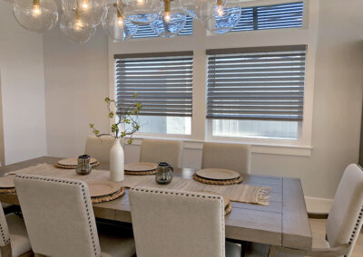 Norman Cordless Faux Wood Dining