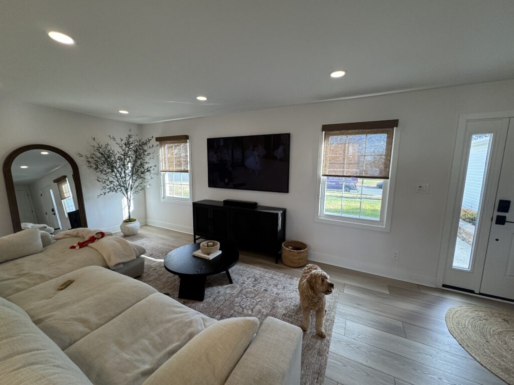 Norman Natural Roller Shades Washington township