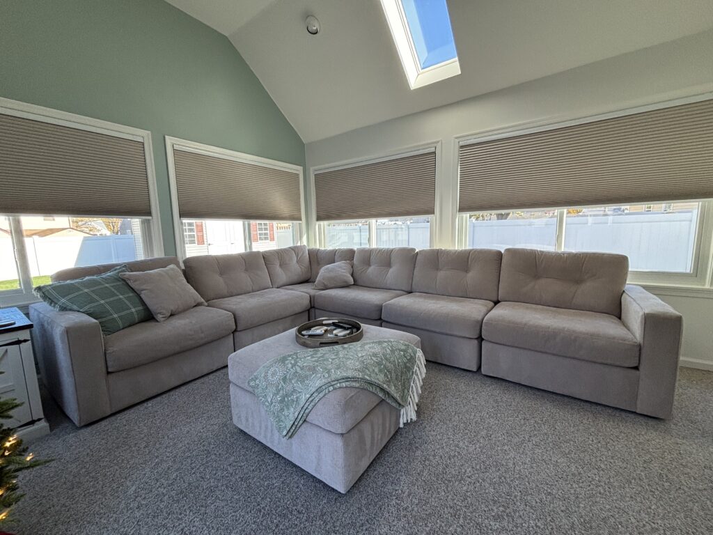 motorized honeycomb shades barrington